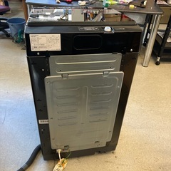 M2510-173 IRIS OHYAMA 洗濯機 IAW-T605BL 2022年製 6.0kブラック 動作確認済み キズ汚れ有りの画像