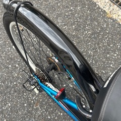 子供用自転車　24インチ　ブルーの画像