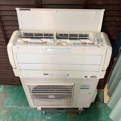 K06525 中古エアコン 富士通 2017年製 主に26畳用 冷房能力 8.0KW / 暖房能力 9.5KWの画像