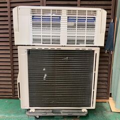 K06525 中古エアコン 富士通 2017年製 主に26畳用 冷房能力 8.0KW / 暖房能力 9.5KWの画像