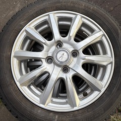 northtrek n3i 155/65r14 アルミホイール付きの画像