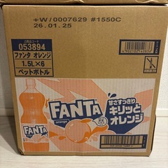 ファンタ グレープ6本 オレンジ6本 1､5L　計12本セットの画像