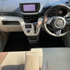 ムーヴ 27年 車検8年3月 ナビ Bカメラ 地デジ Bluetooth ETCの画像