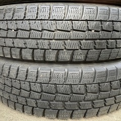 6.中古スタッドレス4本 ダンロップWINTER MAXX 2019年製　155/70R13の画像