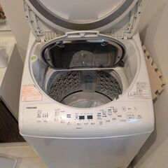 TOSHIBA ZABOON AW-8V6 8/4.5kg洗濯乾燥機 2019年の画像