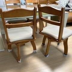 【価格相談可能】ダイニングテーブル、椅子4脚セットの画像