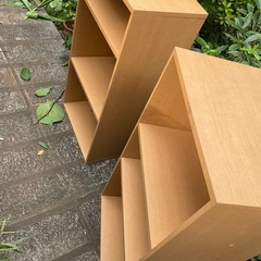 カラーボックス二個の画像
