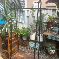 アイアンハンガーラックの画像