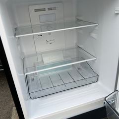 ツインバード製の2ドア冷凍冷蔵庫「HR-GJ12 2024年製の画像
