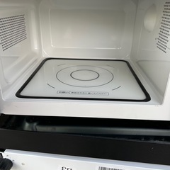 ツインバード製の「ミラーガラスフラット電子レンジ DR-D278の画像