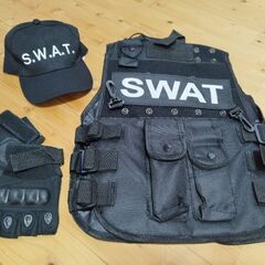 SWAT　特殊部隊ベストセット　コスプレ　ハロウィン　の画像