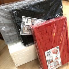 【新品/未使用】折り畳み収納BOX 55L☆パール金属の画像