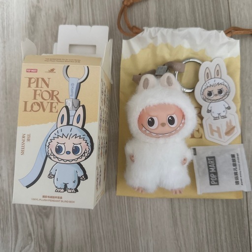 らぶぶ ラブブ LABUBU PIN FOR LOVE イニシャル H