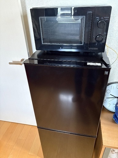 ほぼ新品！　ニトリ106L冷蔵庫＋6kg洗濯機 + 700w17L 電子レンジ