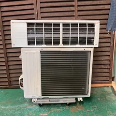 K06535 中古エアコン パナソニック 2021年製 主に6畳用 冷房能力 2.2KW / 暖房能力 2.2KWの画像