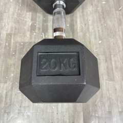 ダンベル 20kg TOP FILM ヘックスダンベル 筋トレの画像