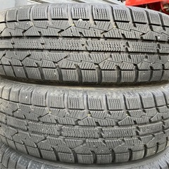 6.中古スタッドレス4本　TOYO GARIT GIZ 2017年製　155/70R13の画像