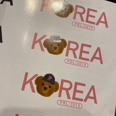 韓国　ラルフローレン　KOREA ステッカーの画像
