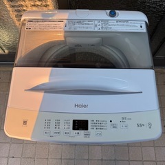 ⭐️Haier 洗濯機 2023年製 5.5Ｋ 配送3000~ その他多数出品中‼️の画像