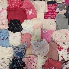 女の子90サイズ1箱　まとめ売り　Aセットの画像