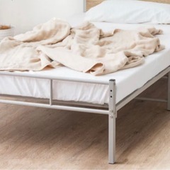[シングル] パイプベッド 耐荷重300kg 北欧 スチール シンプルの画像