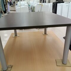 リユースのサカイ栃木店★ジモティ割あり★  ローテーブル ダークブラウン W80×D60×H36 クリーニング済み TC11083の画像