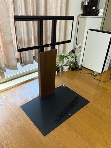 テレビスタンド WALL V3 (ロータイプ) ウォールナット　WLTVB5238
