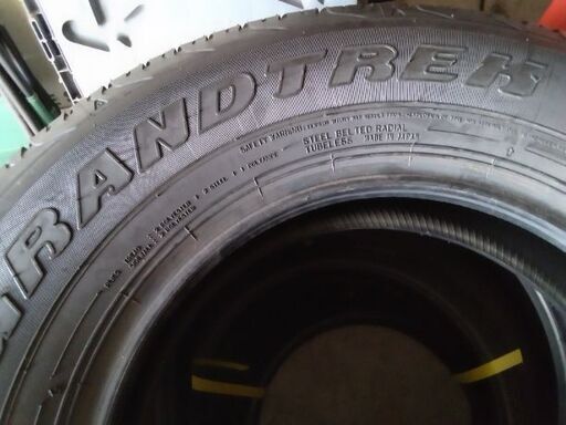 新車外しタイヤ195/80r15 5本セット