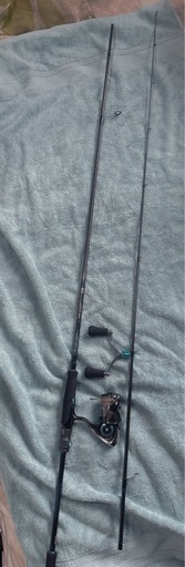 エメラルダス　エギングロッド+リール