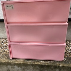 [受渡し決定］3段ボックスの画像