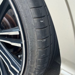車検ほぼ満タン　ローダウン20インチアルミの画像