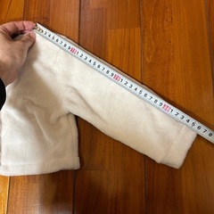 ホワイト　カーディガン　18-24Mの画像