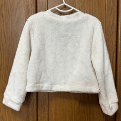 ホワイト　カーディガン　18-24Mの画像