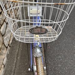 子供自転車 Mezzopiano 中古 ２２インチとヘルメットのセット　１２０００円の画像