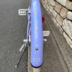 子供自転車 Mezzopiano 中古 ２２インチとヘルメットのセット　１２０００円の画像