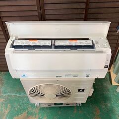 K06536 中古エアコン シャープ 2019年製 主に6畳用 冷房能力 2.2KW / 暖房能力 2.5KWの画像