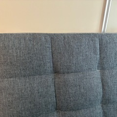 ネイビー　ソファベッドの画像