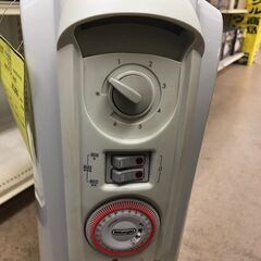 【ジャングルジャングル岩出店】【B203】オイルヒーター De'Longhi ホワイト 中古 家電 和歌山 岩出市 紀の川市 海南市の画像