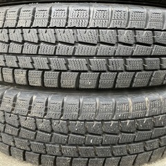 8.中古スタッドレス4本　ダンロップWINTER MAXX 2019年製　155/70R13の画像