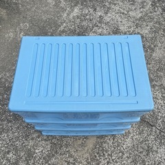 ★3段 プラスチック 収納ケース★の画像