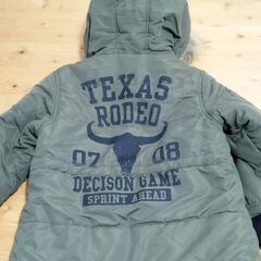 バナナ小僧　総ボアモッズコート　130　冬用アウターの画像