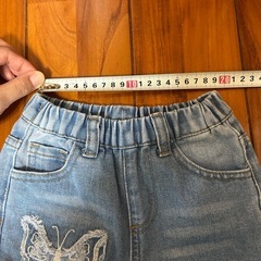 デニムパンツ　9-12Mの画像