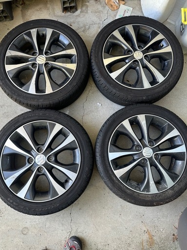 タイヤ4本 ホイル4本 ゴールドイヤー　２０２５年購入軽自動車