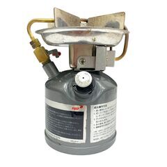25C475_ジ Coleman コールマン シングルバーナー Unleaded440 STOVE Model440 キャンプ用品 現状品 中古の画像