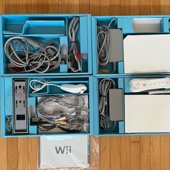 Wii本体とソフトの画像
