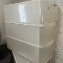 クリアボックス3個の画像