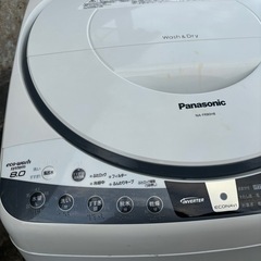 【Panasonic】洗濯乾燥機　8.0kgの画像