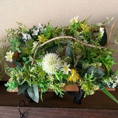 ハンドメイドのフェイクグリーン