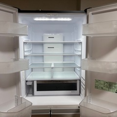 HITACHI 6ドア冷蔵庫 540L R-H54TG(s)の画像