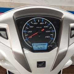 ★ワンオーナー車！　ホンダ　リード125　セル1発　実働車　距離浅「5263k」　JF45型　美車　小型　バイクの画像